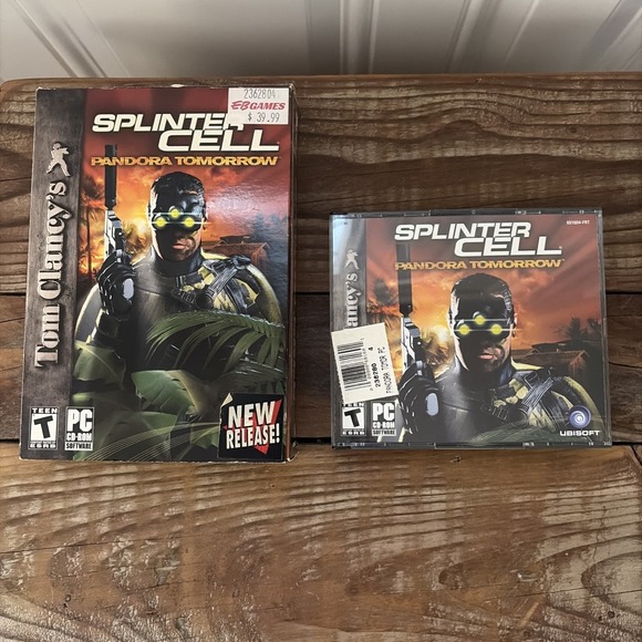Other - Tom Clancy's Splinter Cell: Pandora Tomorrow - PC 3 Disc Set